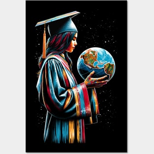 Class of 2025 Senior Graduation Gifts Posters and Art